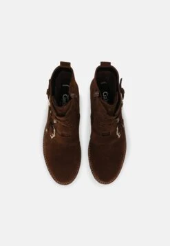 Gabor Comfort Korte Laarzen - Whisky/Gold -Comfort Schoenen Winkel 1857dfced4344083a09018edf989036e
