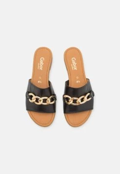 Gabor Comfort Muiltjes - Schwarz/Gold 11 Gabor Comfort Muiltjes - Schwarz/Gold -Comfort Schoenen Winkel 195bbd4af6024dfc8f2090866aa46504