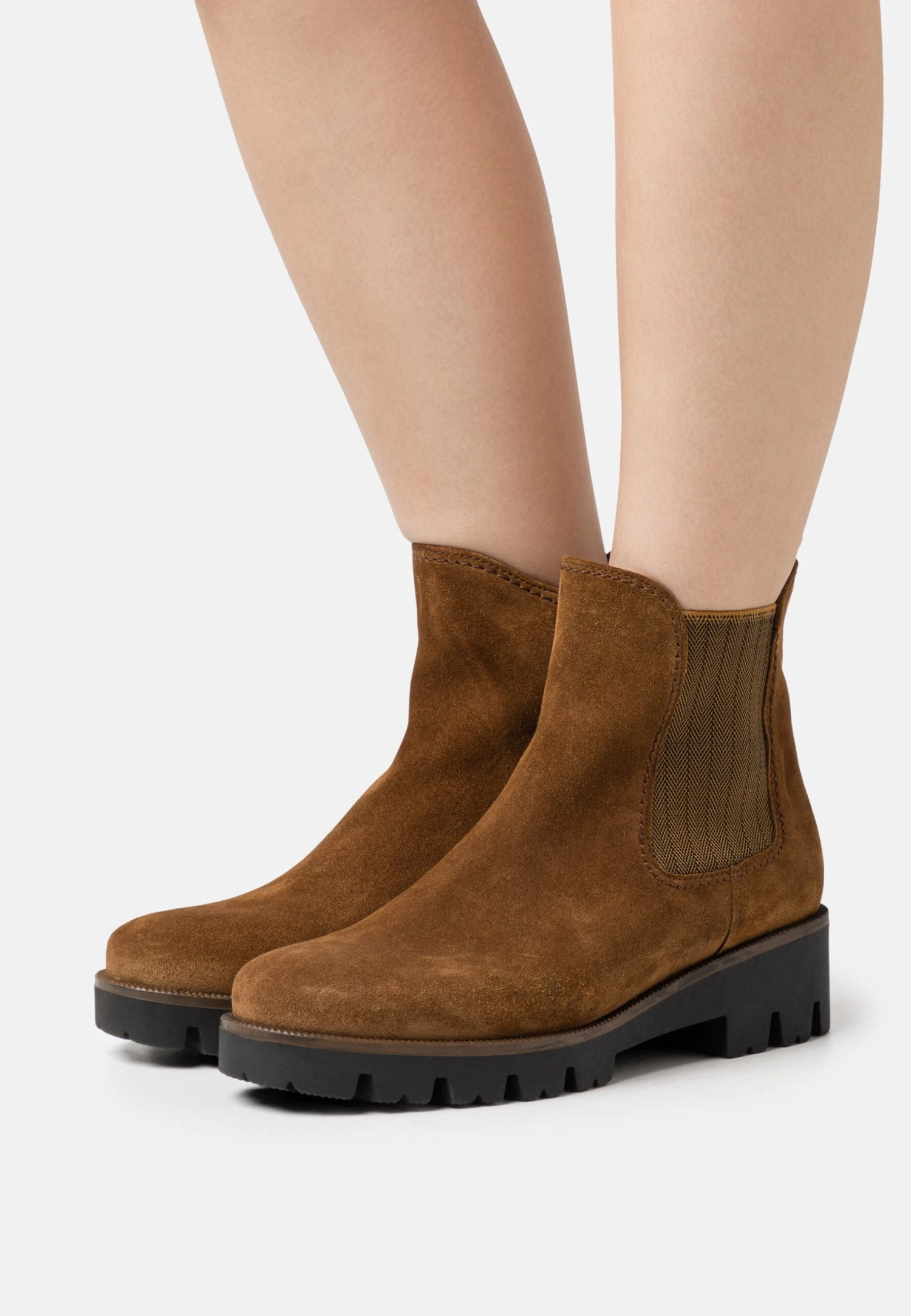 Gabor Comfort Korte Laarzen - Cognac 1 Gabor Comfort Korte Laarzen - Cognac