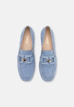 Gabor Comfort Instappers - Azur/Uni/Gold -Comfort Schoenen Winkel 2e3554247a054508b32a91109e994c62