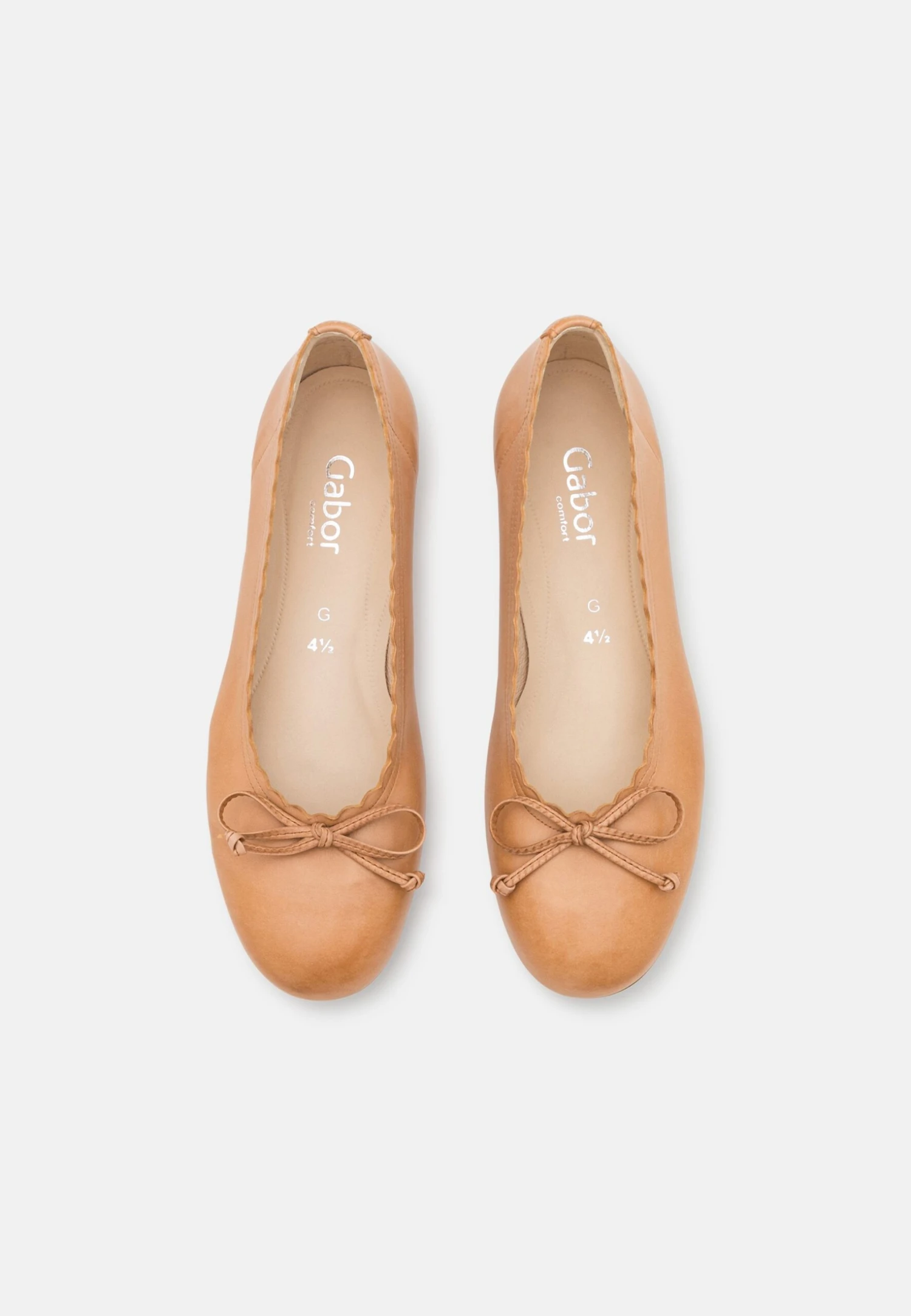 Gabor Comfort Ballerina'S - Peanut 6 Gabor Comfort Ballerina'S - Peanut - Afbeelding 6