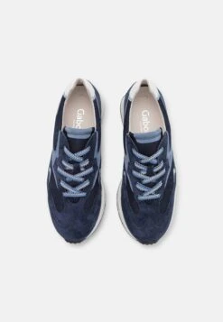 Gabor Comfort Sneakers Laag - Marine/Heaven/Weis -Comfort Schoenen Winkel 38593eff9474427292927dd6b9c79a99