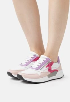 Gabor Comfort Sneakers Laag - Weiss/Light Rose