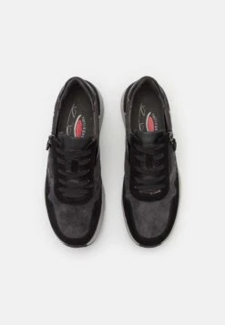 Gabor Comfort Sneakers Laag - Dark Grey/Black/Bronce -Comfort Schoenen Winkel 4089c7c638ef4b2e8aeb91ce6b57433f