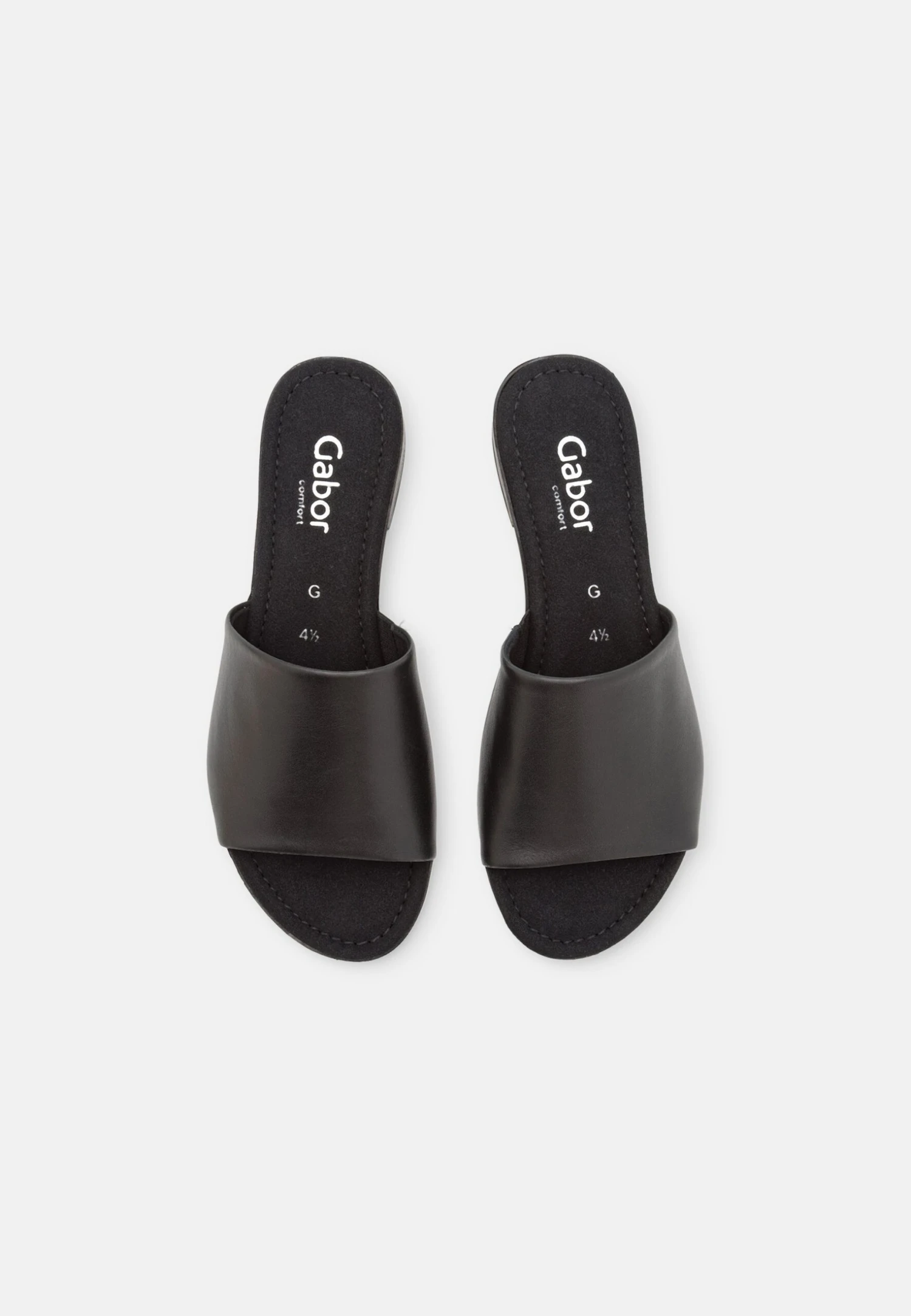 Gabor Comfort Muiltjes - Schwarz 6 Gabor Comfort Muiltjes - Schwarz - Afbeelding 6