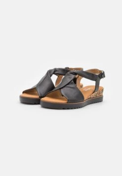 Gabor Comfort Sandalen Met Sleehak - Black -Comfort Schoenen Winkel 699faf68a7b74a9cb95a4076d9edd176