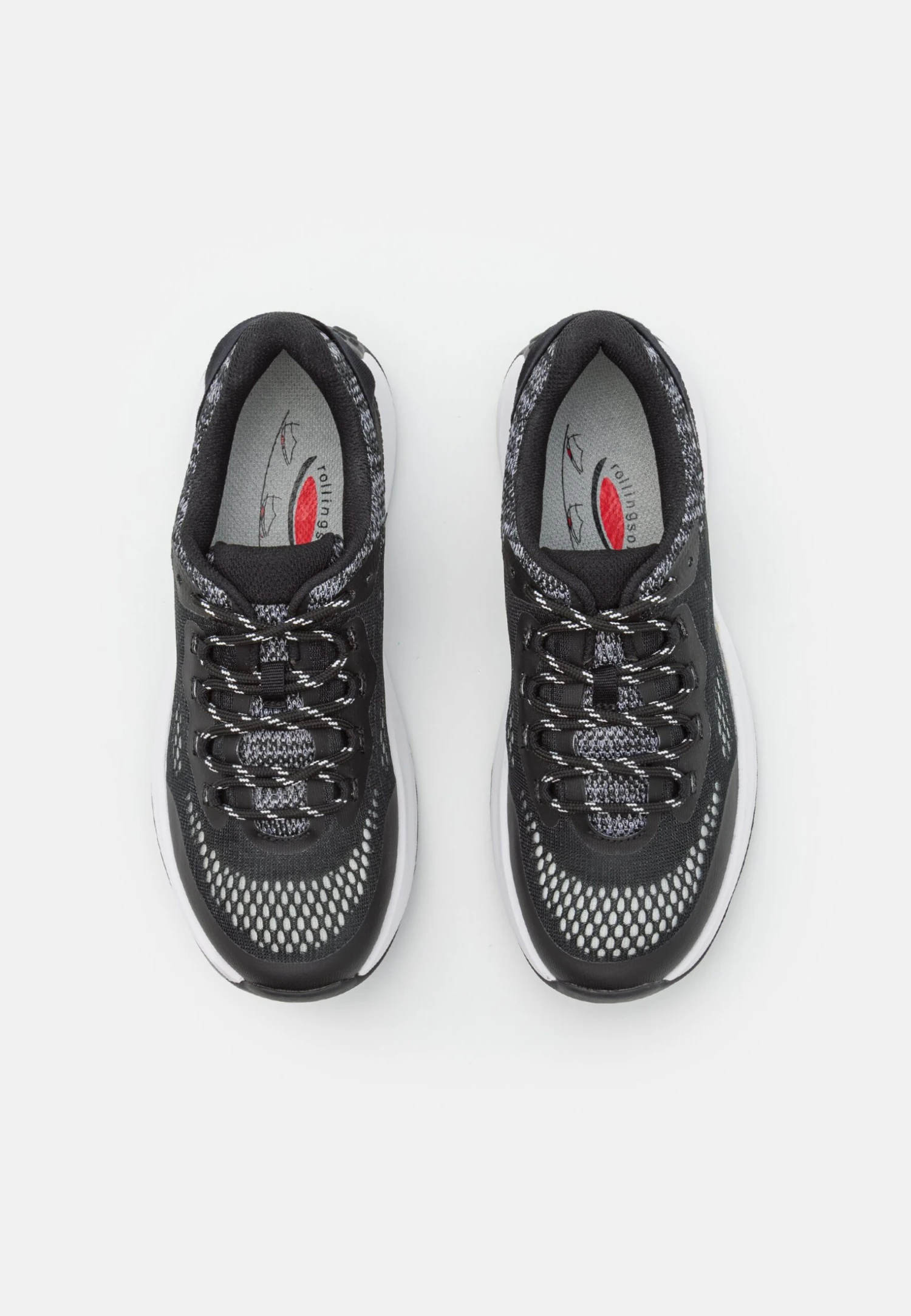 Gabor Comfort Sneakers Laag - Schwarz/Weiss 6 Gabor Comfort Sneakers Laag - Schwarz/Weiss - Afbeelding 6