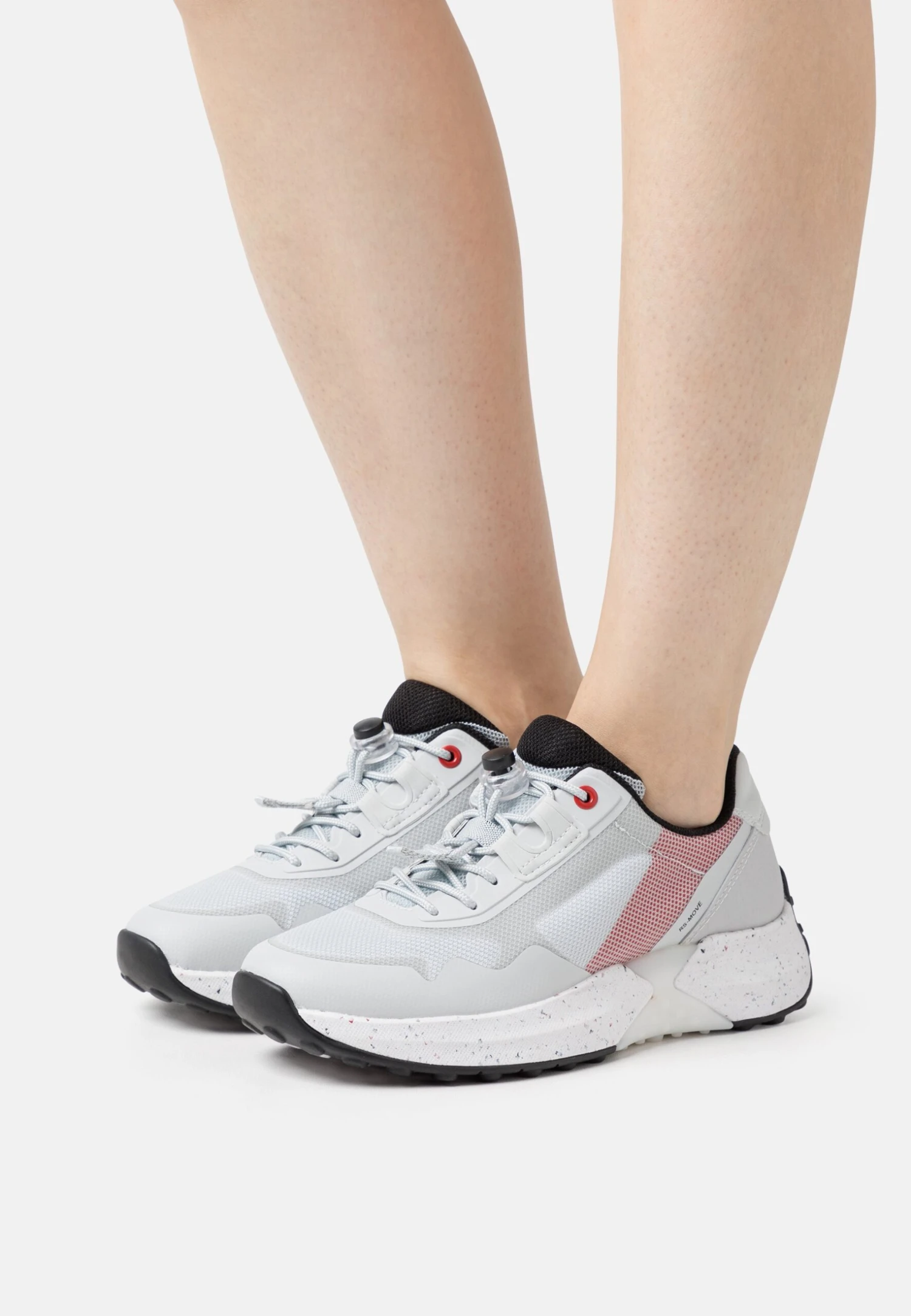 Gabor Comfort Comfort - Sneakers Laag - Grey/Red 1 Gabor Comfort Comfort - Sneakers Laag - Grey/Red