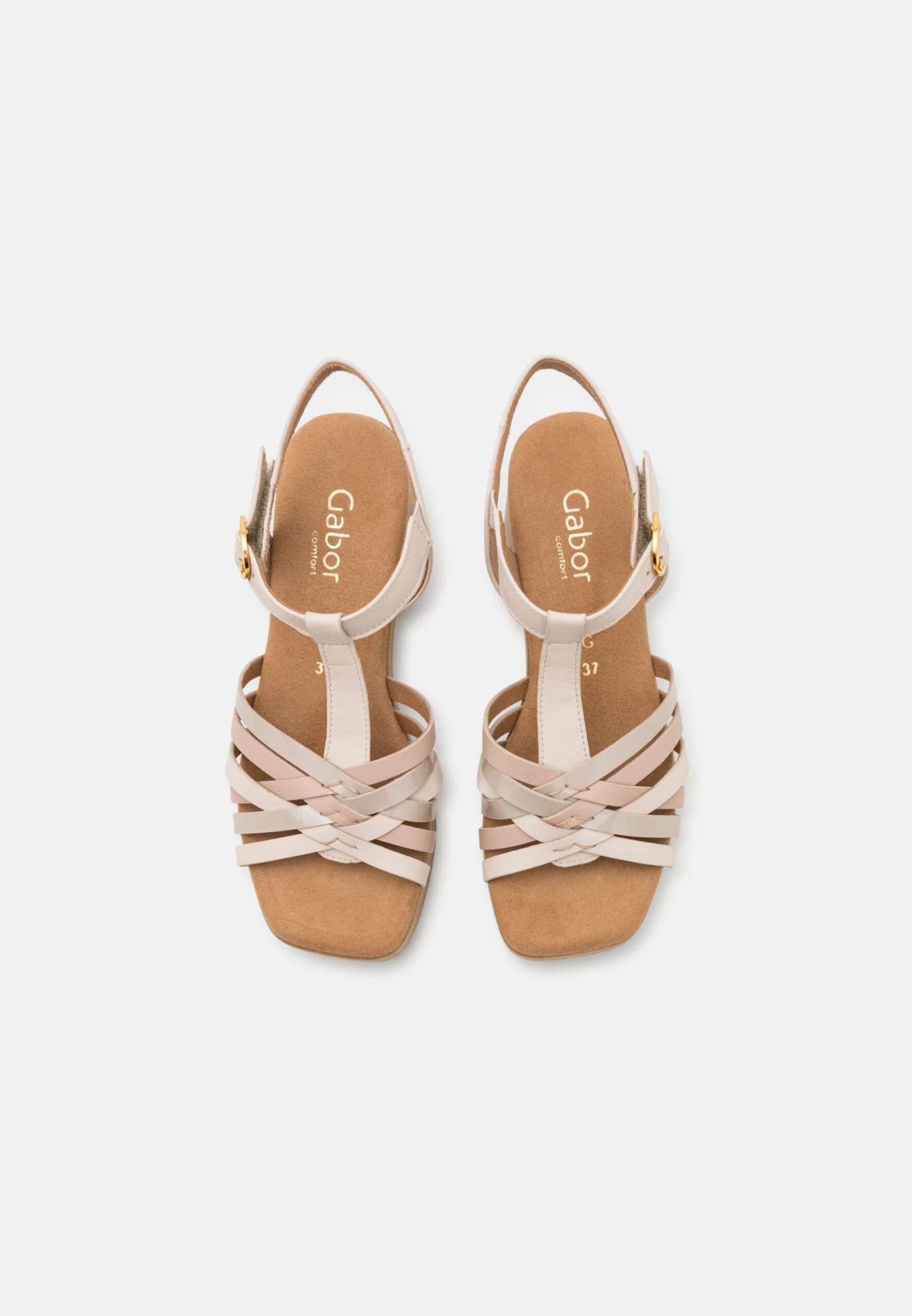 Gabor Comfort Clogs - Ivory/Rose/Gold 6 Gabor Comfort Clogs - Ivory/Rose/Gold - Afbeelding 6