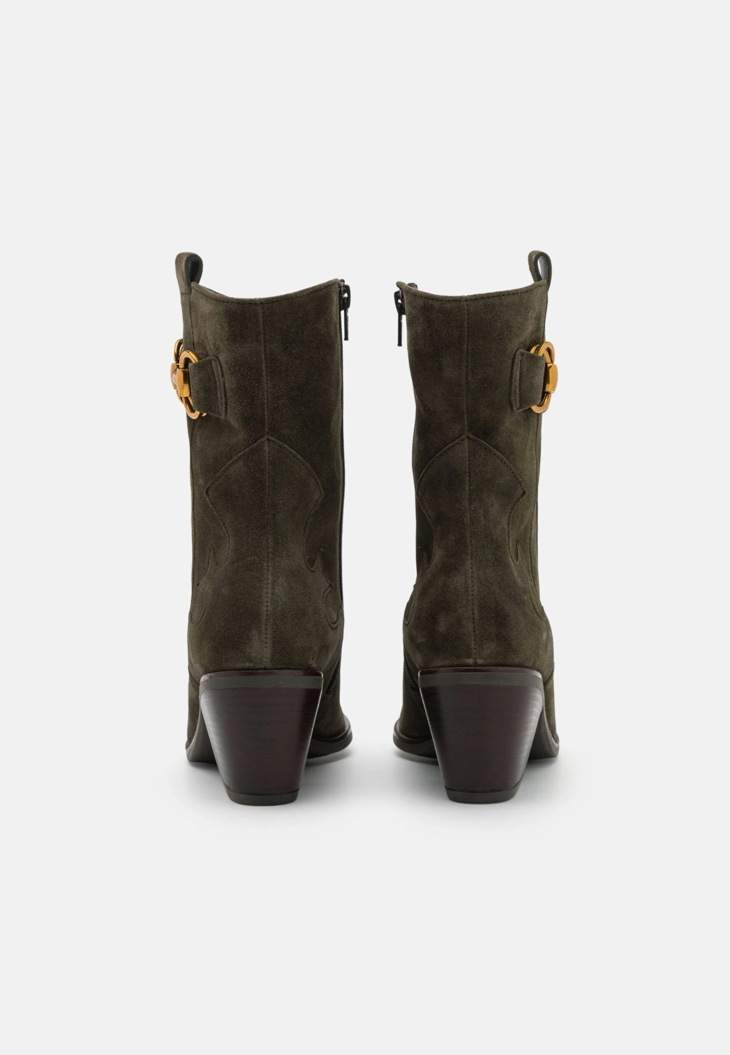 Gabor Comfort Cowboy-/Bikerlaarsjes - Bosco/Dark Gold 4 Gabor Comfort Cowboy-/Bikerlaarsjes - Bosco/Dark Gold - Afbeelding 4