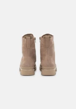 Gabor Comfort Enkellaarsjes Met Plateauzool - Beige -Comfort Schoenen Winkel 7edcdf20ac084741bdc903f02afb44d0