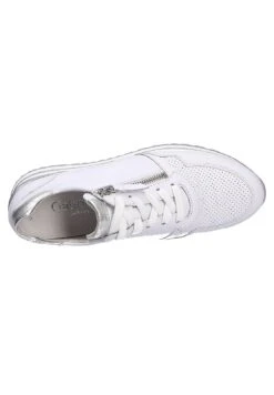 Gabor Comfort 26-528 - Sneakers Laag - Weiss/Silber Perf -Comfort Schoenen Winkel 831a3a6c01fe4c9ca63797a1bd61bc99