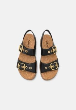 Gabor Comfort Sandalen Met Plateauzool - Schwarz/Gold 11 Gabor Comfort Sandalen Met Plateauzool - Schwarz/Gold -Comfort Schoenen Winkel 8fe009e523c74358a04b31ade4c70321