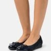 Gabor Comfort Ballerina'S - Dark Blue/Gold