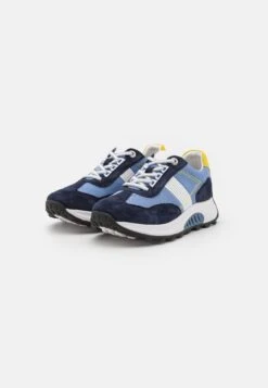 Gabor Comfort Sneakers Laag - Marine/Azur/White/Yellow -Comfort Schoenen Winkel a1af61257ec44e589946a7589edc1dba
