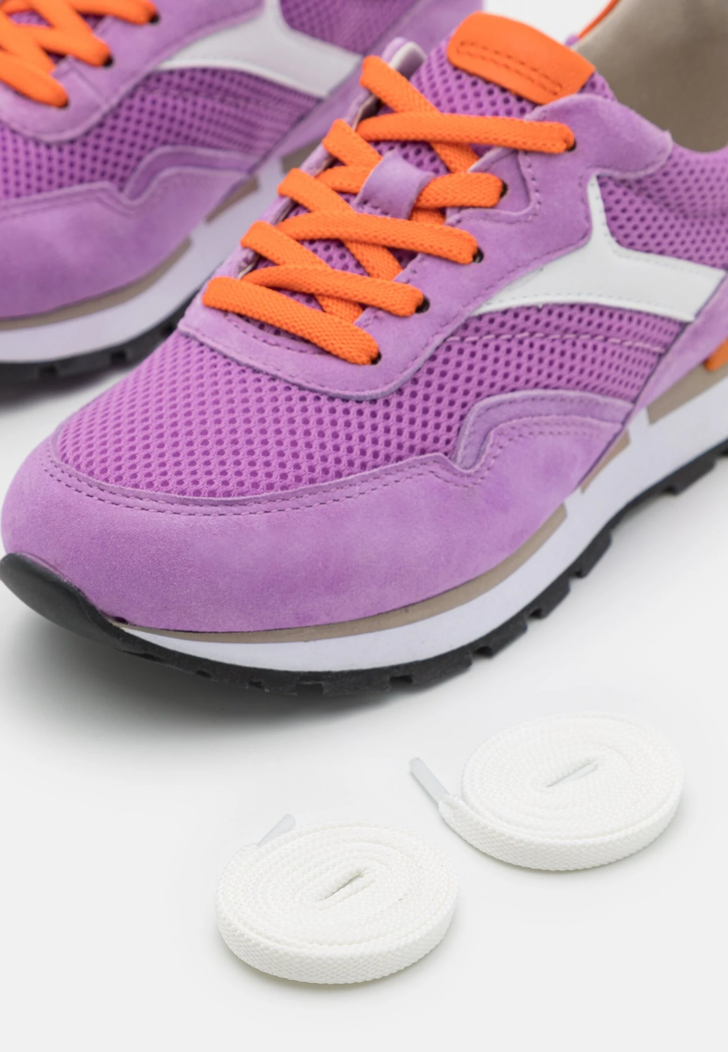 Gabor Comfort Sneakers Laag - Dunkelflieder/Weiß 6 Gabor Comfort Sneakers Laag - Dunkelflieder/Weiß - Afbeelding 6