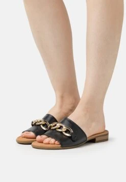 Gabor Comfort Muiltjes - Schwarz/Gold