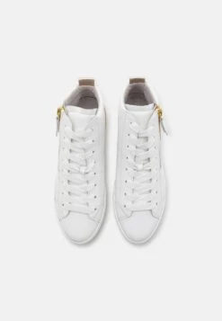 Gabor Comfort Sneakers Laag - Weiss/Muschl/Gold -Comfort Schoenen Winkel c97762e361294a54ba0819e2c630f1f2