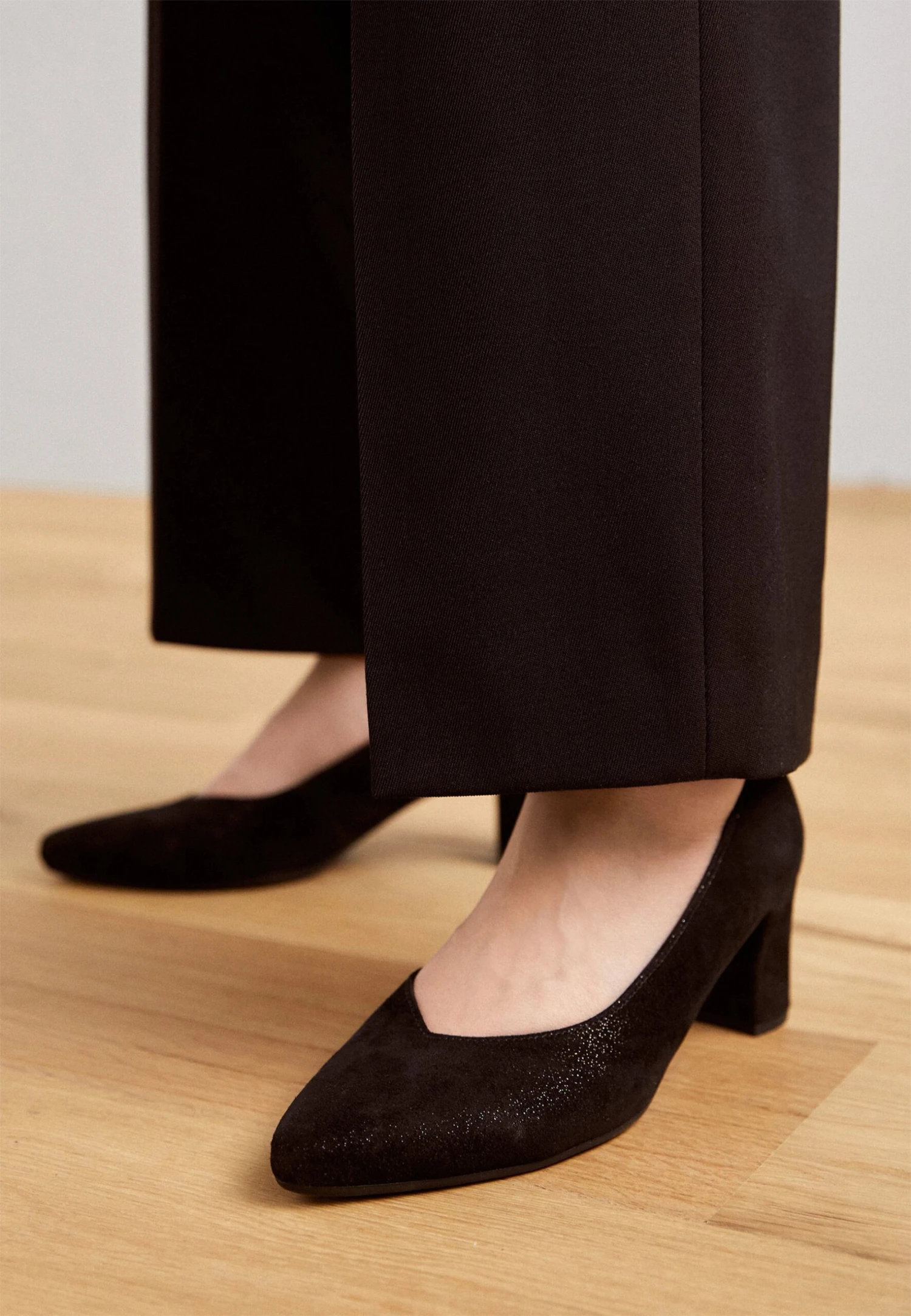 Gabor Comfort Klassieke Pumps - Black/Silver 2 Gabor Comfort Klassieke Pumps - Black/Silver - Afbeelding 2