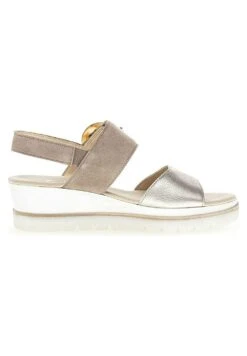Gabor Comfort Comfort- Sandalen Met Plateauzool - Beige -Comfort Schoenen Winkel cc95639ef19144b2825b1d7dbce3f879