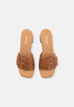 Gabor Comfort Clogs - Camel -Comfort Schoenen Winkel cfabcedef17b4c2280b63c496015d00b
