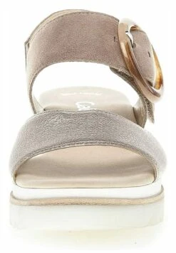 Gabor Comfort Comfort- Sandalen Met Plateauzool - Beige -Comfort Schoenen Winkel d028fc993d40441fb04231bd774b24b2