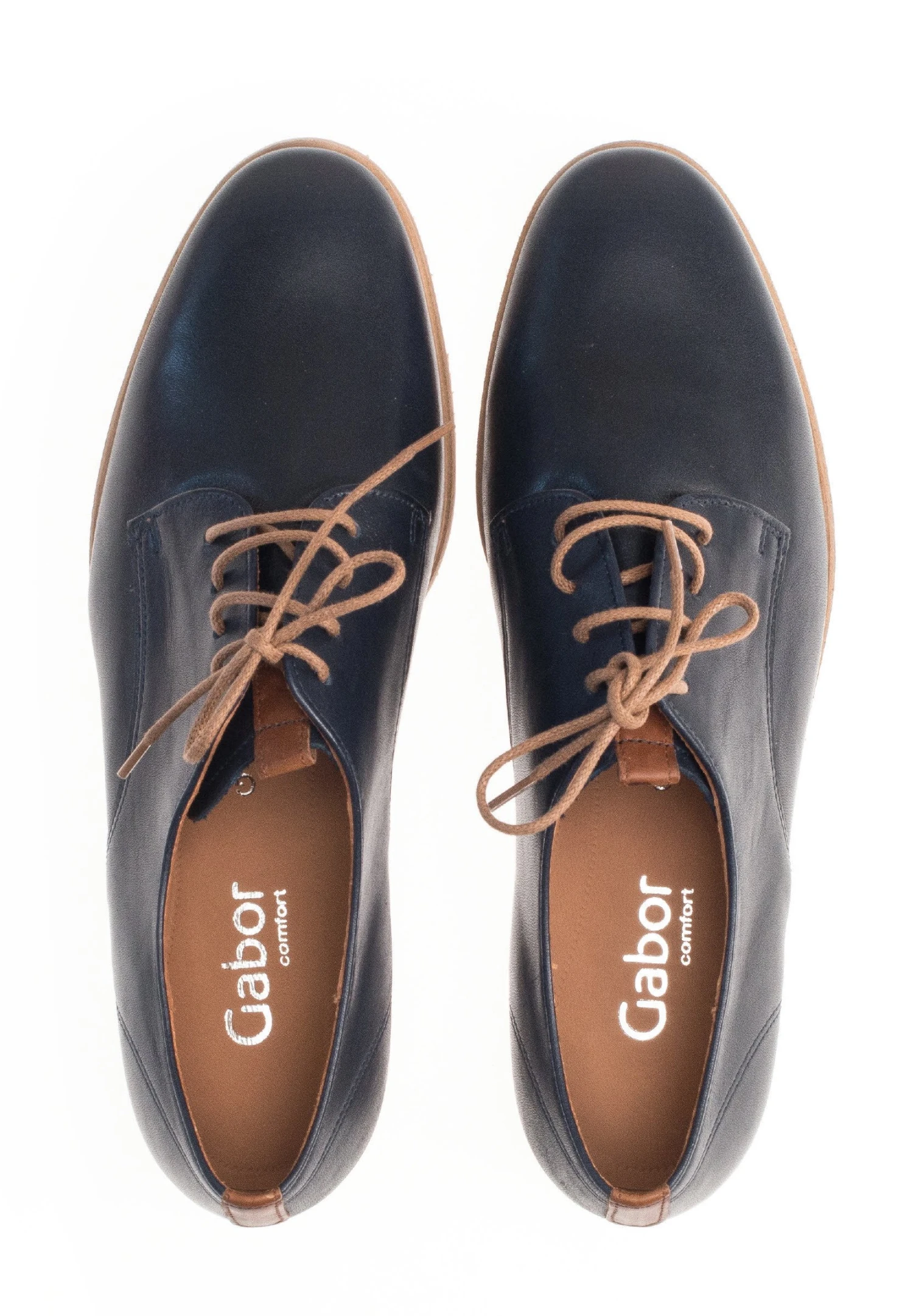 Gabor Comfort Veterschoenen - Navy 2 Gabor Comfort Veterschoenen - Navy - Afbeelding 2