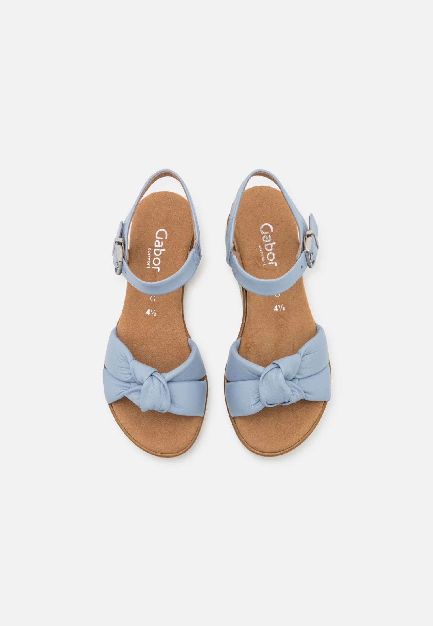 Gabor Comfort Sandalen Met Sleehak - Sky 6 Gabor Comfort Sandalen Met Sleehak - Sky - Afbeelding 6