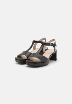 Gabor Comfort Sandalen Met Plateauzool - Schwarz -Comfort Schoenen Winkel db5616164073437fbe591c2ae8043623