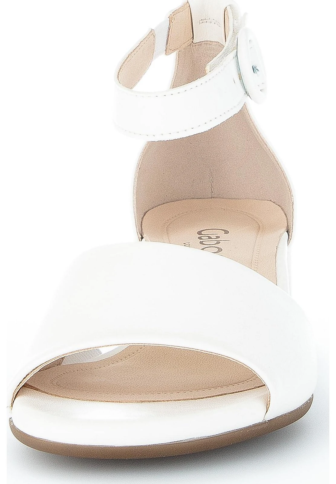 Gabor Comfort Sandalen - Weiß 4 Gabor Comfort Sandalen - Weiß - Afbeelding 4