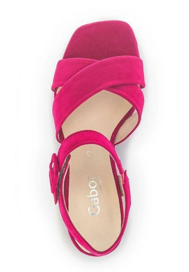 Gabor Comfort Sandalen - Pink 3 Gabor Comfort Sandalen - Pink - Afbeelding 3