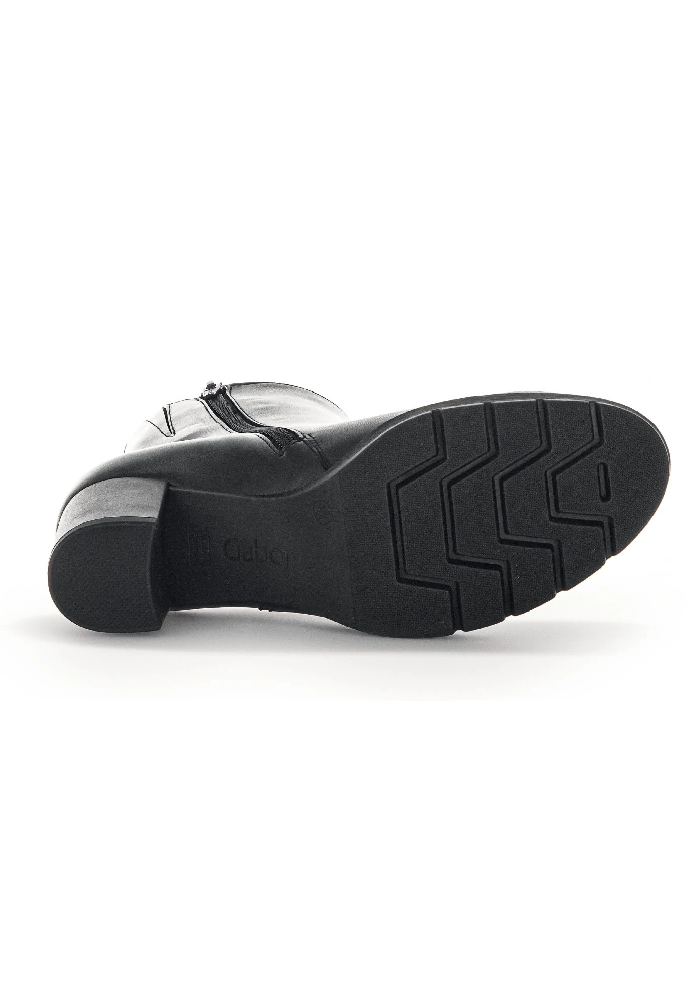 Gabor Comfort Korte Laarzen - Schwarz Mel 4 Gabor Comfort Korte Laarzen - Schwarz Mel - Afbeelding 4
